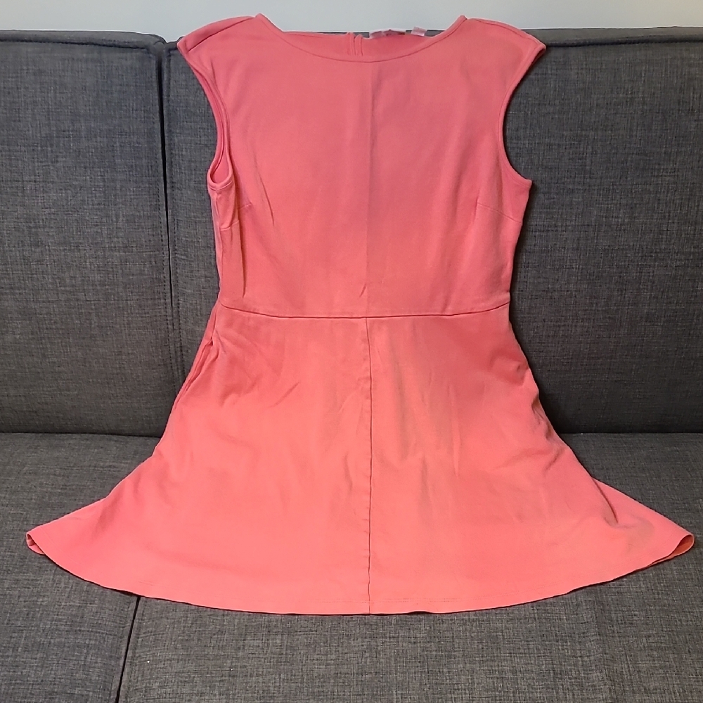 New York & Company Coral Sleeveless Mini Dress
